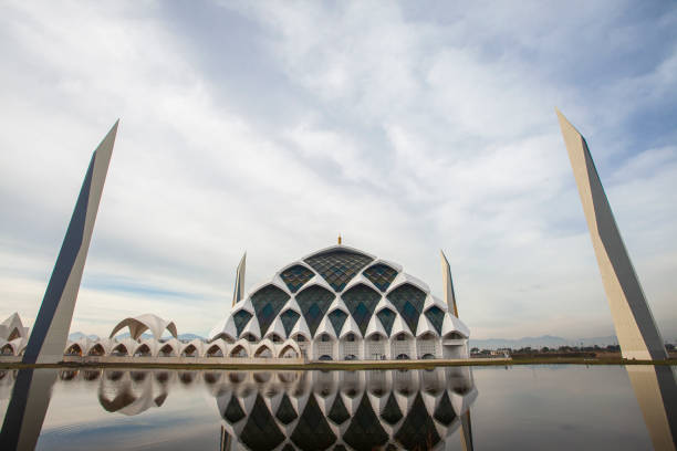 istock Al Jabbar great mosque of West Java, a brand new mosque, one of the biggest mosque in West Java, a landmark and icon of West Java Province. Located in Bandung. 1474251004