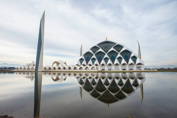 istock Al Jabbar great mosque of West Java, a brand new mosque, one of the biggest mosque in West Java, a landmark and icon of West Java Province. Located in Bandung. 1474251030