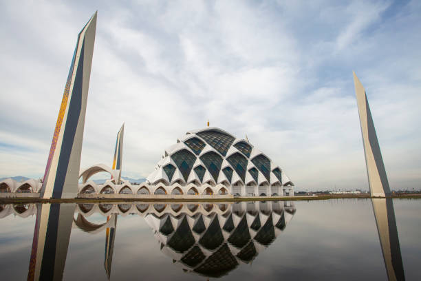 istock Al Jabbar great mosque of West Java, a brand new mosque, one of the biggest mosque in West Java, a landmark and icon of West Java Province. Located in Bandung. 1474251031