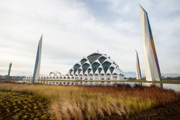 istock Al Jabbar great mosque of West Java, a brand new mosque, one of the biggest mosque in West Java, a landmark and icon of West Java Province. Located in Bandung. 1474251130