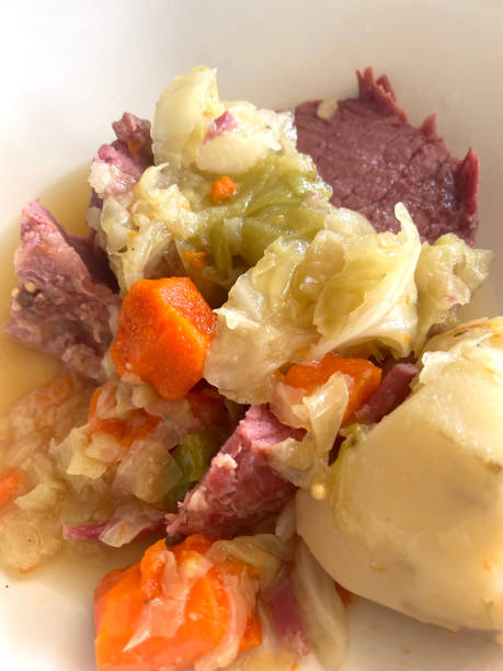 istock A plate of Corn beef & Cabbage, Traditional Irish food 1474259731