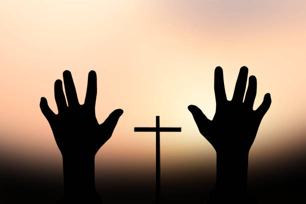 istock Human shadow image of human hand chain is absent. Get free 1474266994