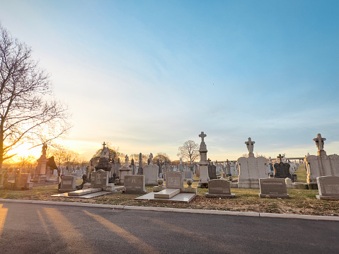 Cemetery in New York City