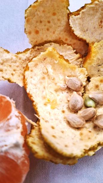 istock Orange seed with skin trash 1474272125