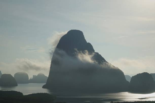 istock Sea view with mountains in front of Phang Nga Bay 1474272421