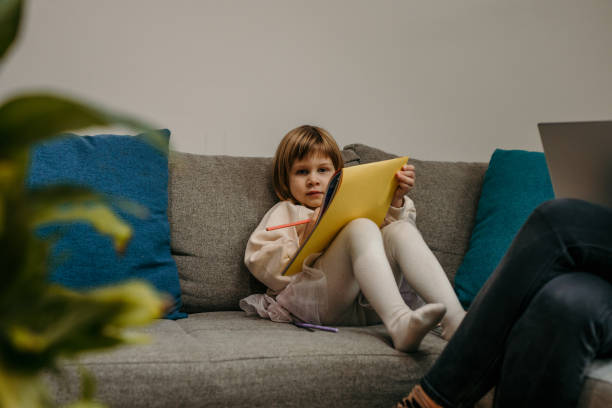 istock Mother and daughter at home having fun 1474290391