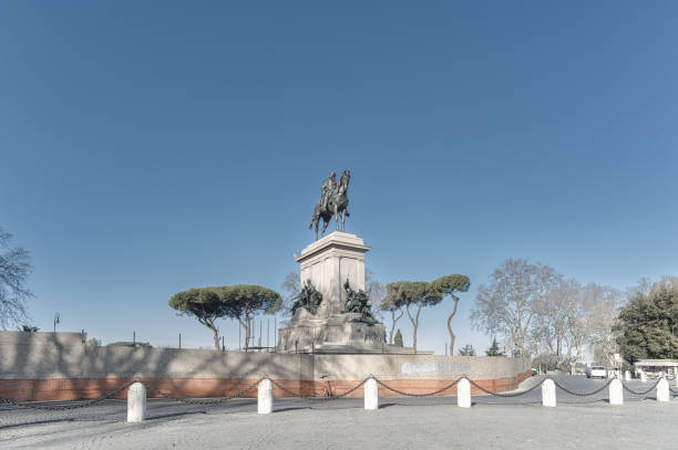 istock Monument to Giuseppe Garibaldi at the Janiculum Hill Rome 1474294848