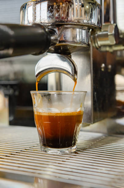 istock A coffee machine dispenses espresso coffee 1474302576
