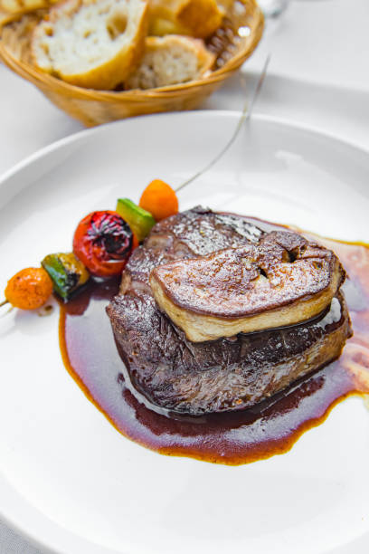 istock Tournedos Rossini Steak with foie gras 1474309697
