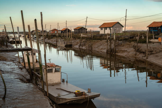 istock Typical oyster landscape of Charente Maritime. 1474319646