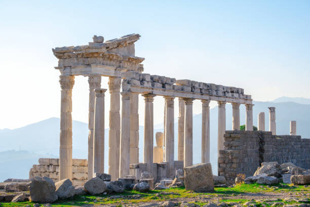 istock The Temple of Trajan in Pergamon, Turkey 1474324400