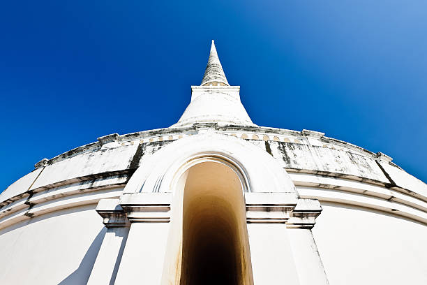 Ancient temple, History of Thailand stock photo