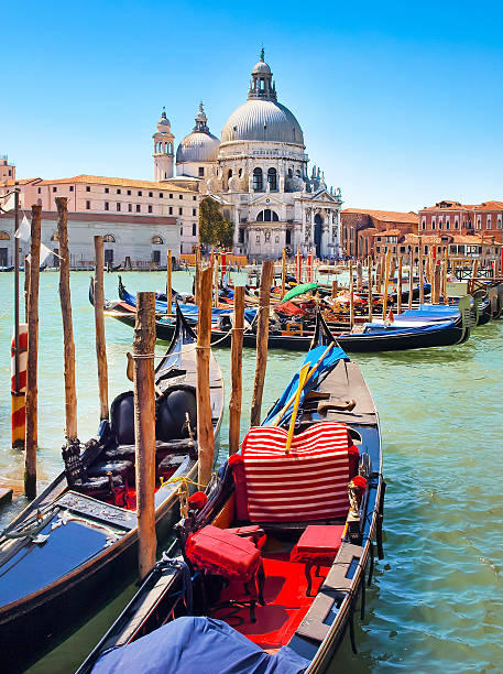 istock Gondolas on Canal Grande in Venice, Italy 147432747