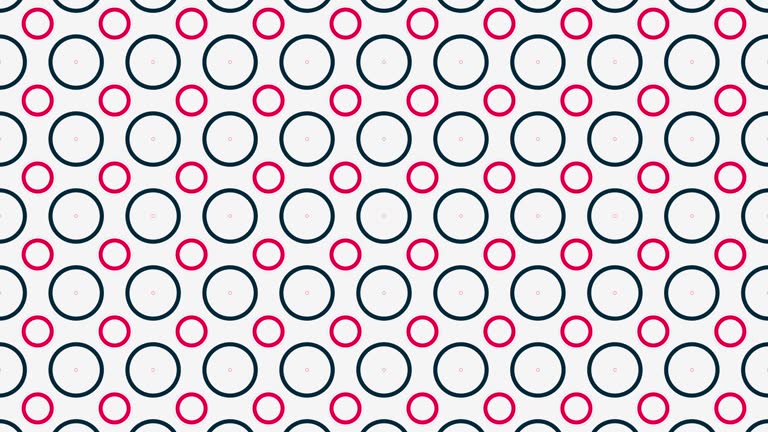 Moving Circles Loopable Abstract Background Animation