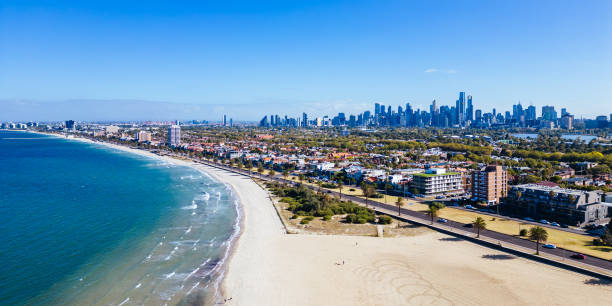 istock View towards Melbourne from St Kilda in Australia 1474332322
