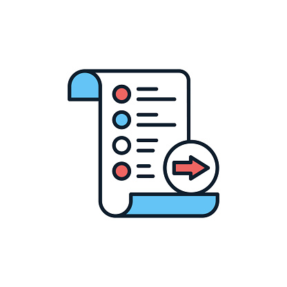 Planning Ahead icon in vector. Logotype