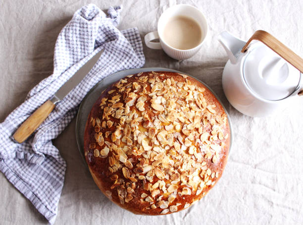 istock Typical festive Easter Czech sweet bread called Mazanec. Food concept. 1474349994
