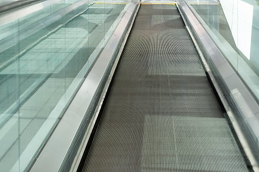 Moving Walkways in Grocery Store for Easy Shopping