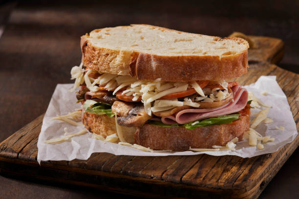 istock Preparing a Italian Style Grilled Cheese Sandwich 1474359923