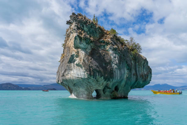 istock Marble Caves (Marble Cathedral), Puerto Rio Tranquilo, Aysen, Chile. 1474362696