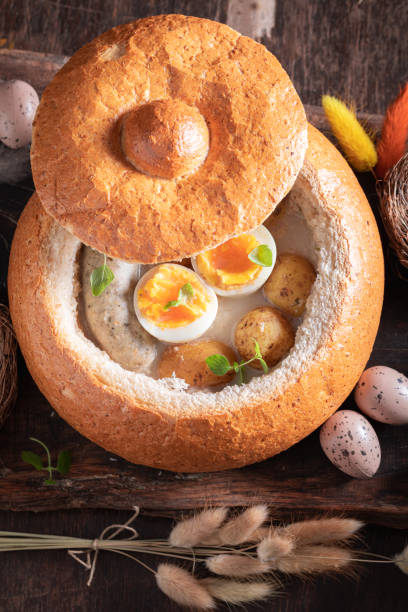 istock Hot sour soup as a classic Easter dish. 1474373271