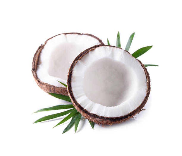 istock Coconut slick with leaves 1474381539