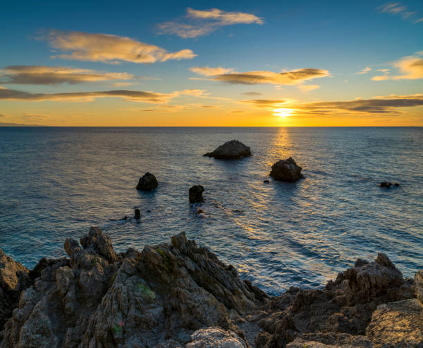istock Sunrise in Torrelasal. Casares beach. Malaga 1474385870