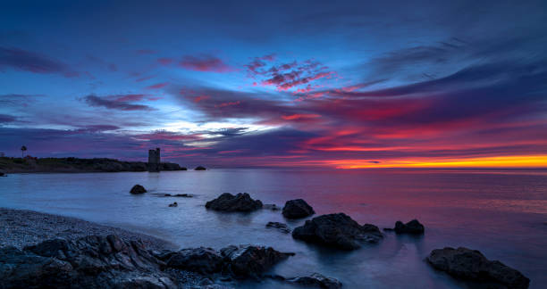 istock Sunrise in Torrelasal. Casares Beach. 1474385872