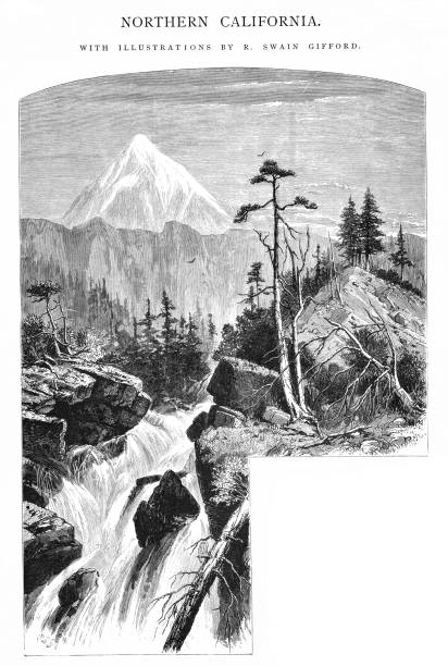 istock Mount Shasta, Waterfall, California, United States, Geography 1474392141