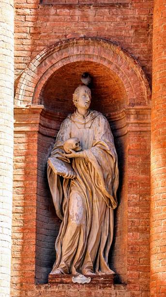 istock Statue of San Bernardo Tolomei 1474393119