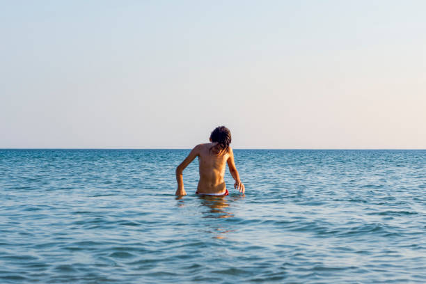 istock Boy Summer fun on the sea 1474393829