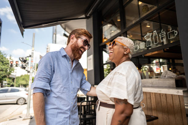 istock Mature couple talking outdoors 1474394807