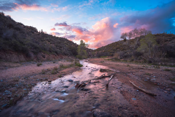 istock Sunset in Blue Wash 1474396038