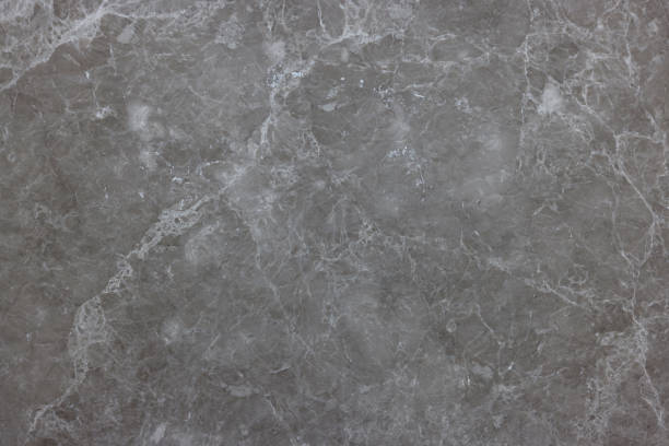Gray marble textured background with copy space stock photo