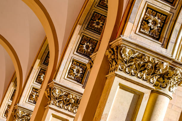 istock bautiful old archway at a historic building 1474403356
