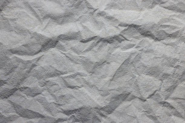 Crumpled paper background with copy space