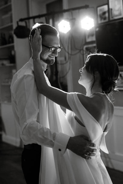 istock the first dance of the bride and groom inside a restaurant 1474411792