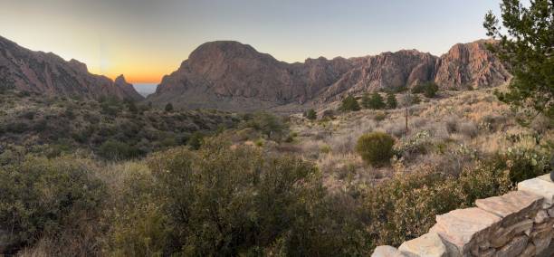 istock Chisos mountain basin in Big Bend national park 1474413628