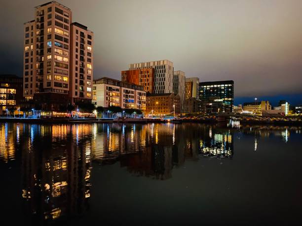 istock Night Life- South Dock, Dublin, Ireland 1474438029