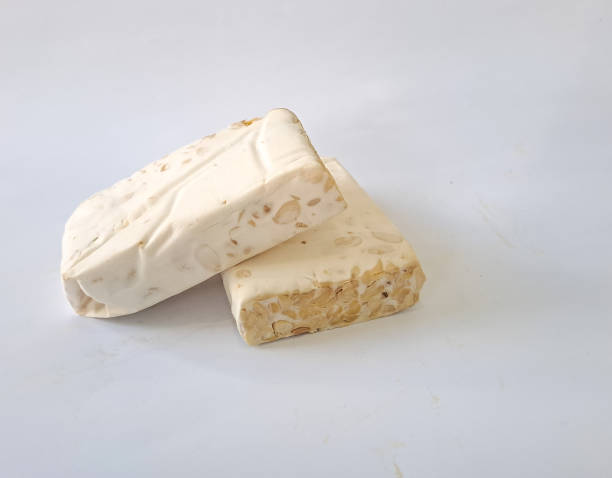 istock fresh tempeh isolated on white background, indonesian food 1474441282