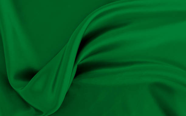 istock Black green satin dark fabric texture luxurious shiny that is abstract silk cloth background with patterns soft waves blur beautiful. 1474443312