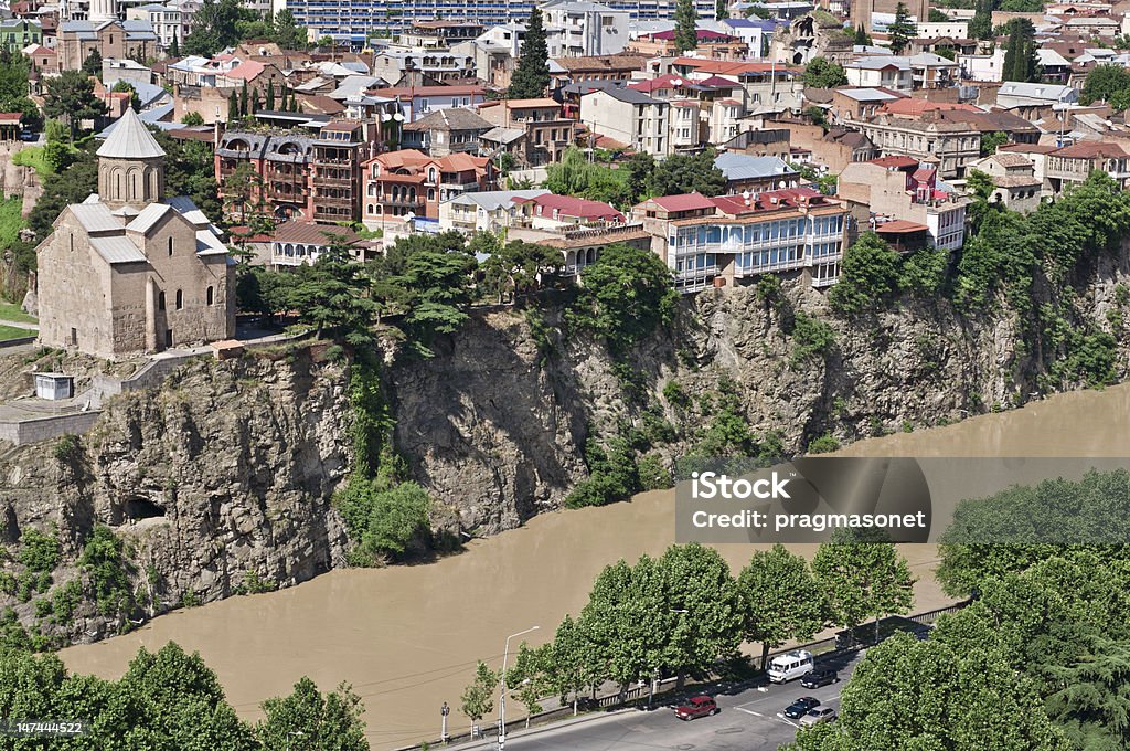 Tbilisi, Georgia, City view Urban Scene Architecture Stock Photo