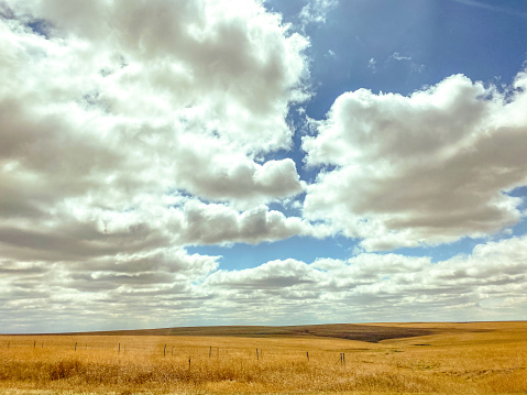 Kansas is an area full of vast plains.