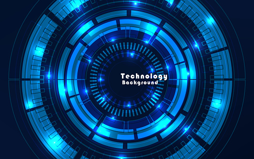 Abstract technology background. Digital innovation concept for your design
