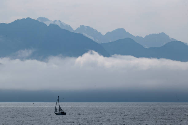 istock Sailboat on Resurrection Bay, Alaska 1474473859