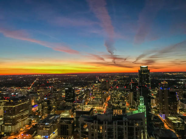 istock Sun rise at Austin downtown 1474474488
