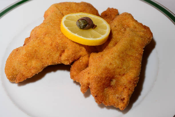 istock Wiener Schnitzel Breaded Fried Veal Cutlet 1474482030