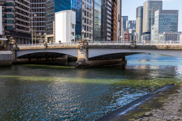 istock Naniwa Bridge over Tosabori River in Osaka 1474491222