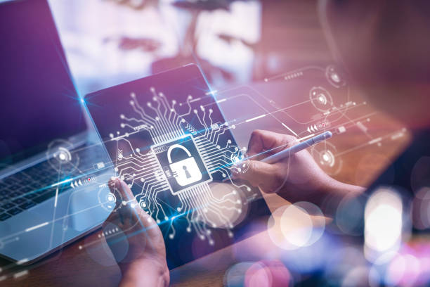 istock Cyber security is critical to doing business in the era of AI computing. Concepts of surveillance and security scanning of digital program cyber futuristic applications. Business with technology 1474491475