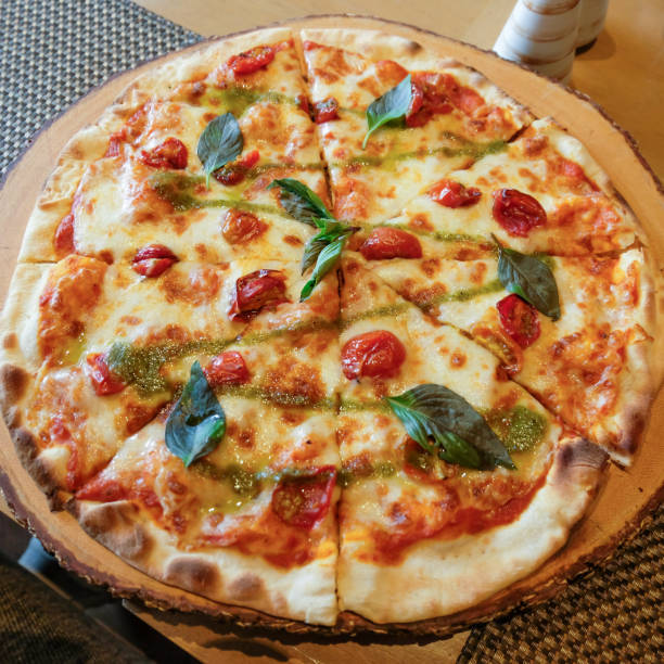 Close up of Pizza on the table. Close up of Pizza on the table. Artichoke stock pictures, royalty-free photos & images